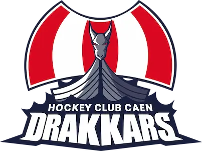 Logo des Drakkars de Caen, club de hockey ayant réalisé un album de vignettes personnalisé