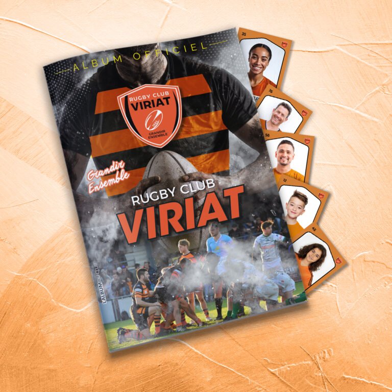Album de vignettes du RUGBY CLUB VIRIAT