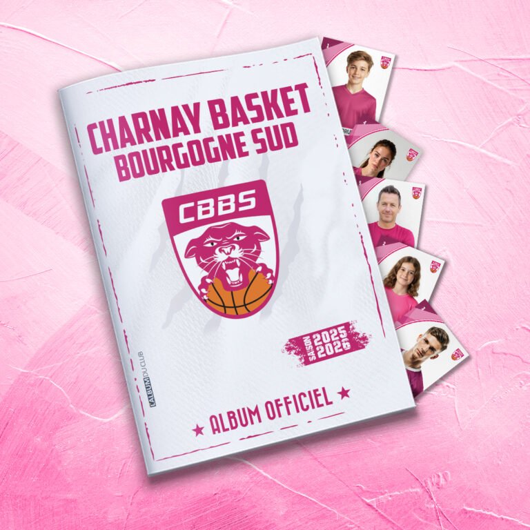 Album de vignettes du CHARNAY BASKET