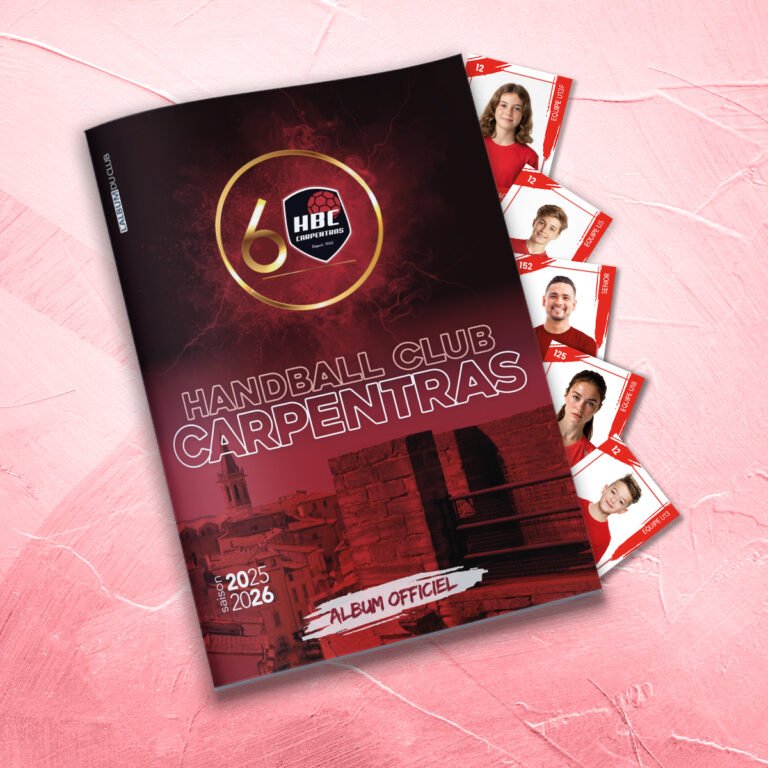 album de vignettes du HC CARPENTRAS