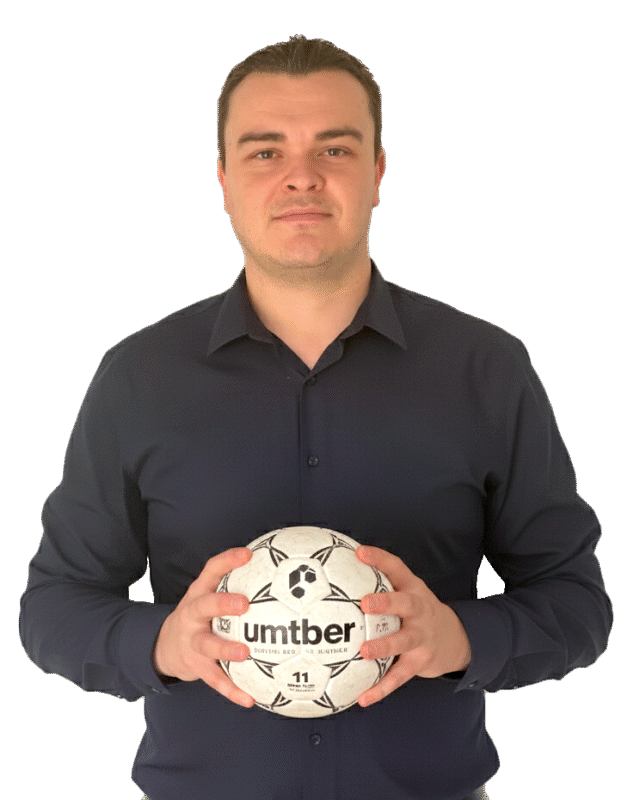 Alexandre, chef de projet L’Album du Club, responsable du projet du SC Goven en partenariat avec Intermarché.