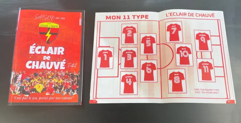 Album de L’Éclair de ChauvÉ lancé pour la saison 2025/2026