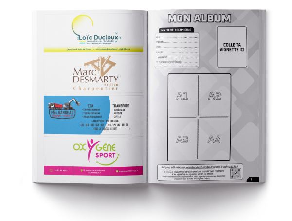 Page Partenaire Album du Club