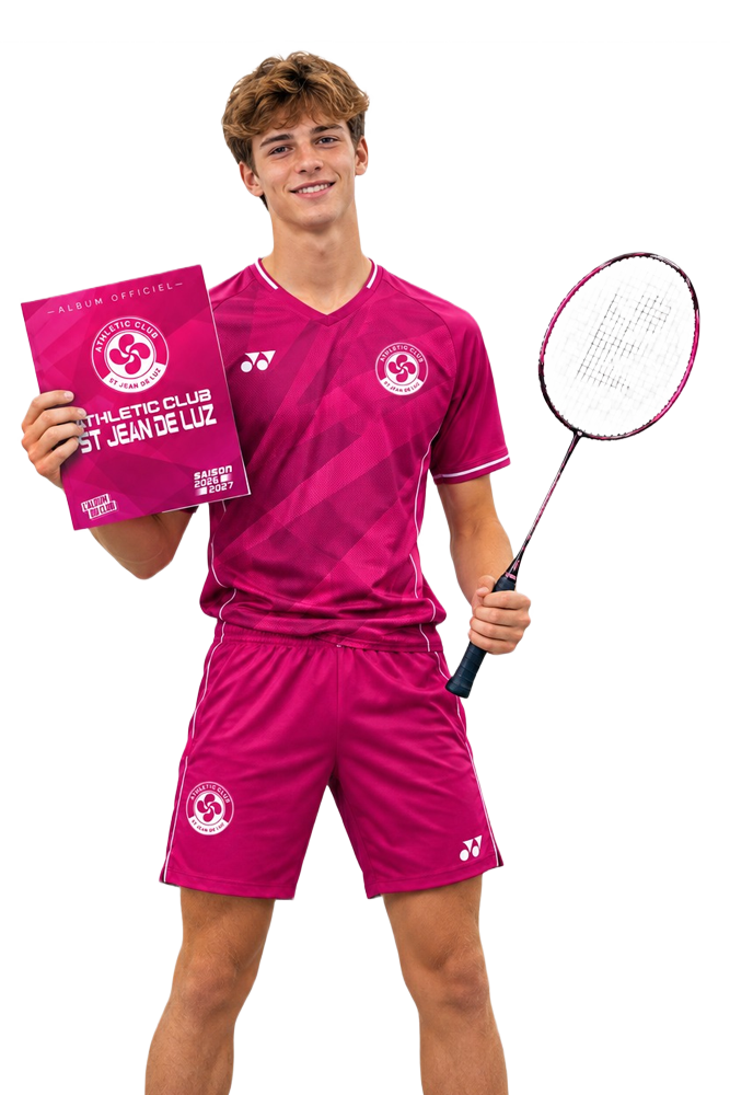 Badminton club sticker album