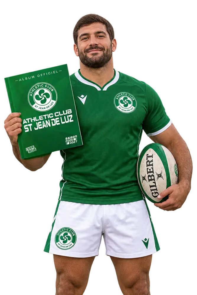 Rugby club sticker album